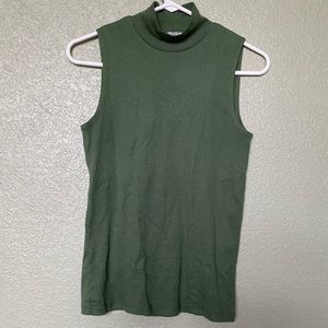 J. Crew Sleeveless Mockneck